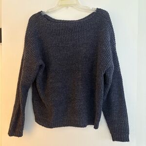 Off-the-Shoulder Cozy Women's Sweater